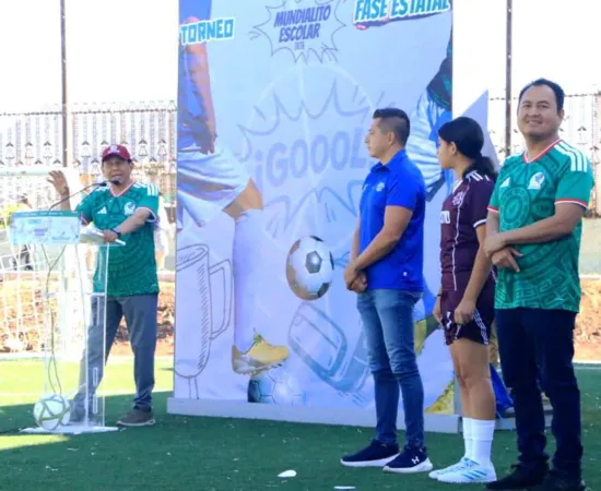Oaxaca late en la cancha con la fase estatal del "Mundialito Escolar 2026"