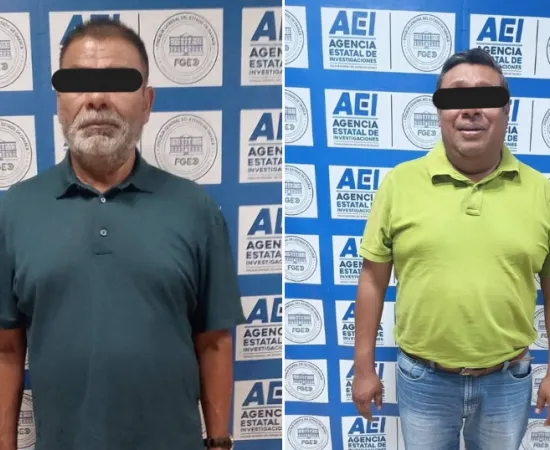 Fiscalía captura a dos personas por portación de arma de fuego en la región Mixteca