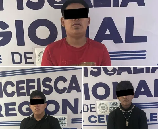 Detienen a cuatro derivado de investigaciones por homicidio de adolescente cometido en Juchitán