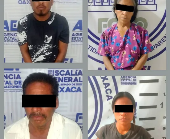 Vinculan a cuatro personas detenidas durante cateos en puntos de narcomenudeo en Santiago Ixtayutla