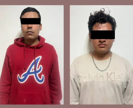 Detienen a dos que distribuían drogas en presentación de dulces en la capital