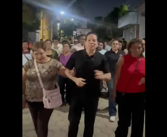 Sector Pinos, dentro del proyecto "Santa Lucía Segura e Iluminada" 