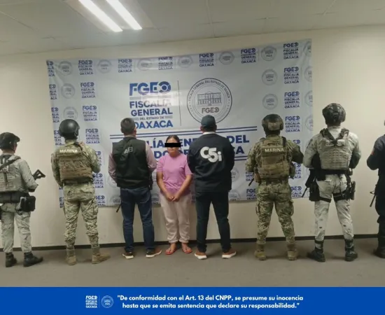 Fiscalía de Oaxaca ejecuta orden de aprehensión por homicidio calificado cometido en la región del Istmo