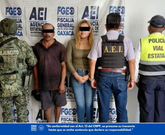 Fiscalía de Oaxaca obtiene vinculación a proceso contra dos imputados por homicidio calificado cometido en la Costa