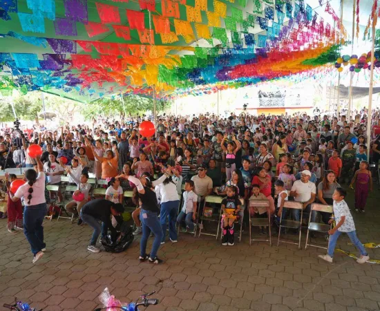 Más de 6 mil infancias cantan y bailan en el Festival de la Niñez de Xoxocotlán