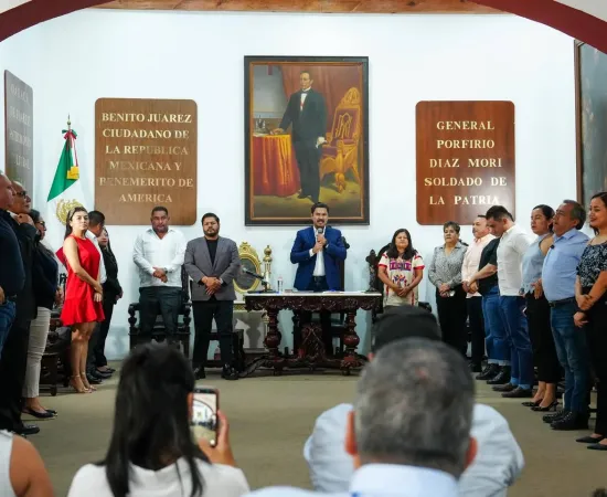 Rehabilitación del patrimonio, tema central de la sesión de Cabildo de Oaxaca de Juárez