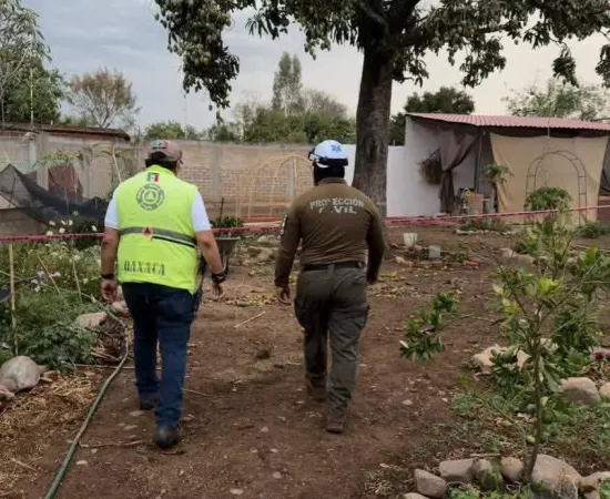 Identifican fallecida tras impactarle un rayo durante la tormenta eléctrica este domingo en Oaxaca