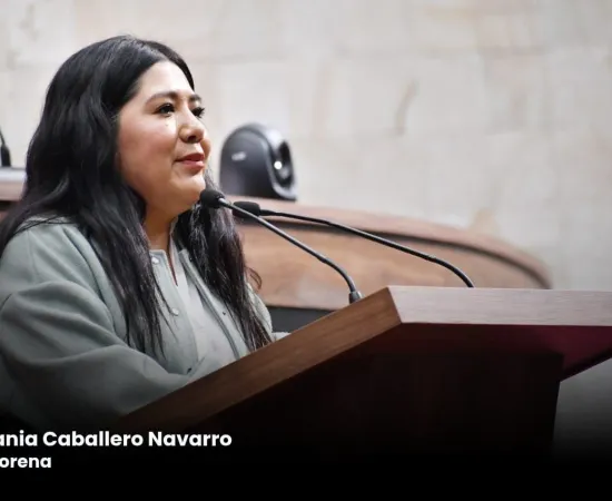Diputada Tania Caballero presenta iniciativa para armonizar la reforma electoral federal, Plan B, con legislación de Oaxaca