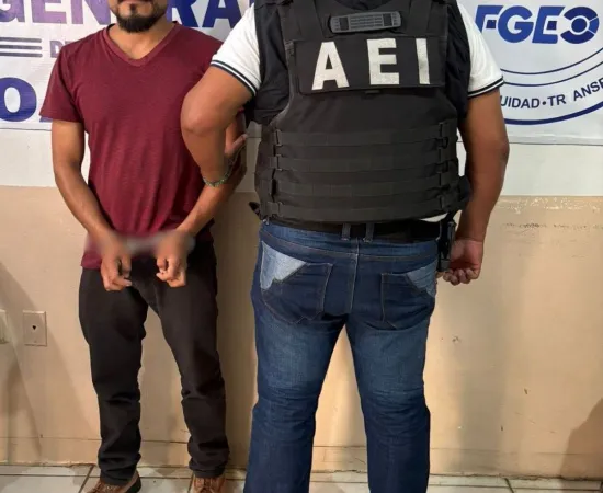 Lo detienen por el delito de violencia familiar ocurrida en la región de la Costa