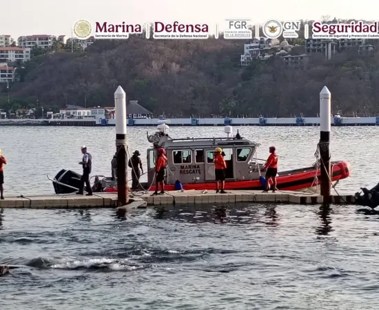 ​Aseguran cargamento de cocaína frente a Huatulco