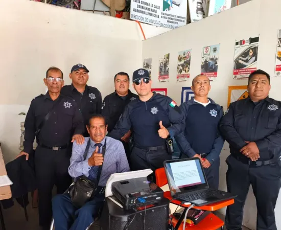 Policía Vial de Oaxaca de Juárez, fortalece capacidades para servir mejor