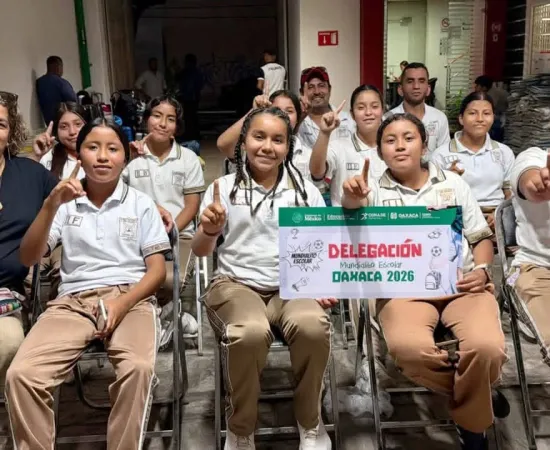 Oaxaca rumbo al Mundialito Escolar 2026