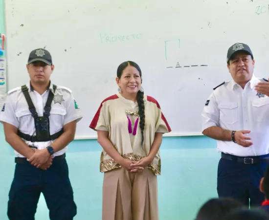 Promueven prevención y autocuidado en escuela de Xoxocotlán