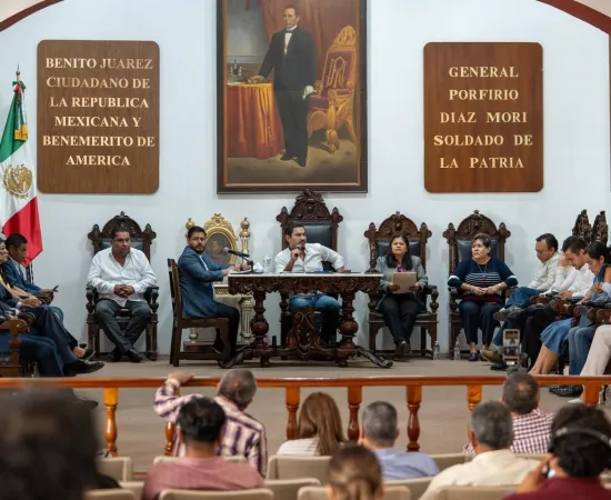 Refrenda Ray Chagoya coordinación con la Federación y el Gobierno del Estado
