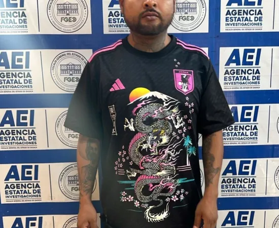 Fiscalía de Oaxaca detiene a una persona probable responsable del delito de pederastia agravada cometida en la región de la Mixteca