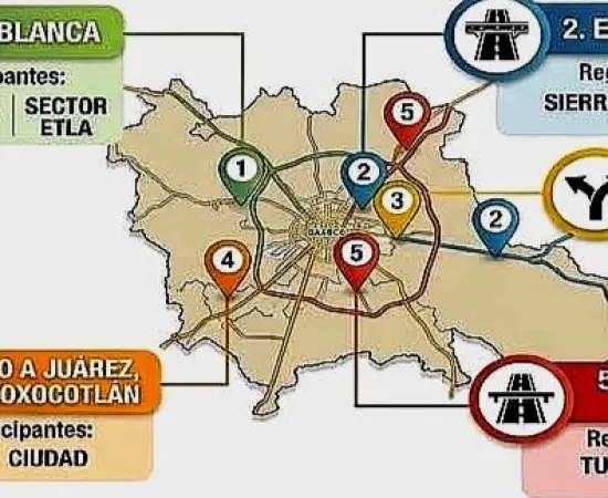 Miércoles de bloqueos en la Sección 22