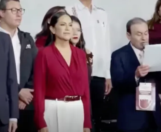 Ariadna Montiel Reyes rindió protesta como nueva líder nacional de Morena