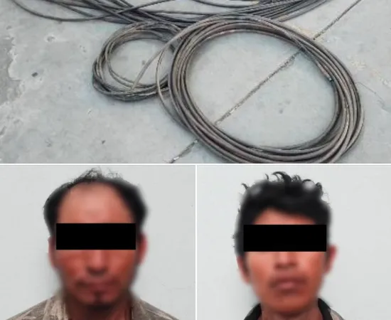 Policía Municipal detiene a dos personas por el presunto delito de robo