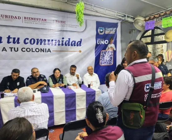 Fiscalía en tu Comunidad llegó a la Col. Reforma