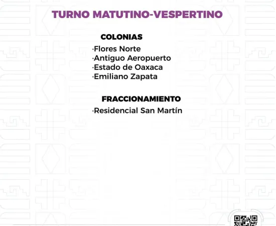 Agenda del suministro de agua potable para este miércoles 