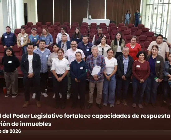 Personal del Poder Legislativo fortalece capacidades de respuesta en evacuación de inmuebles