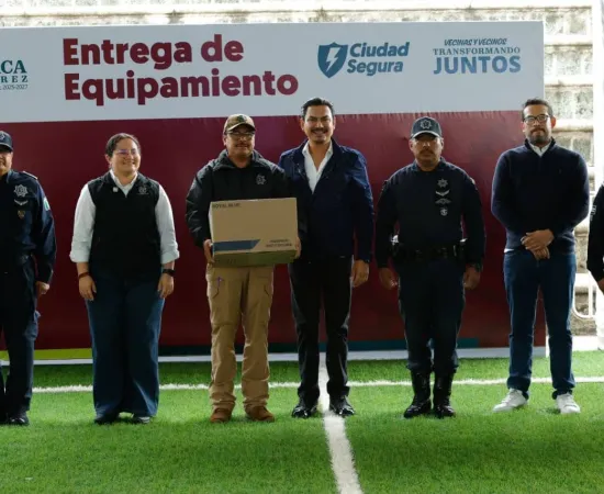 Fortalece Gobierno Municipal condiciones laborales de la Policía de Oaxaca de Juárez