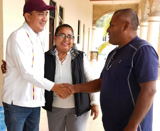 Nino Morales lleva mensaje de unidad a la Mixteca