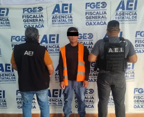 Fiscalía de Oaxaca ejecuta orden de aprehensión por doble homicidio ocurridos en Santa María Petapa