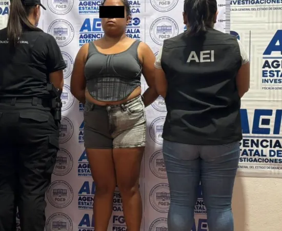 Cumple FGEO orden de aprehensión por homicidio calificado; probable responsable era requerida por autoridades de Veracruz