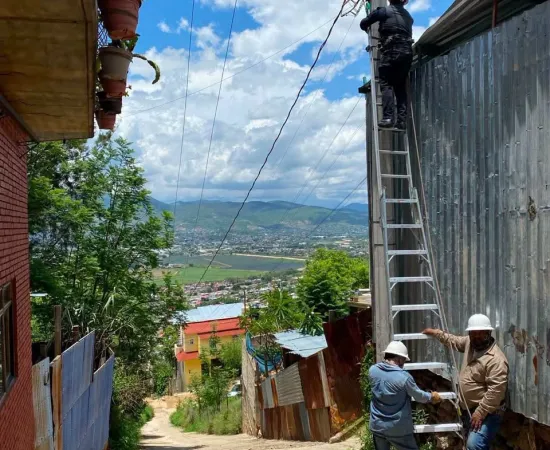 Oaxaca de Juárez ilumina sus calles para fortalecer la seguridad en beneficio de sus vecinas y vecinos
