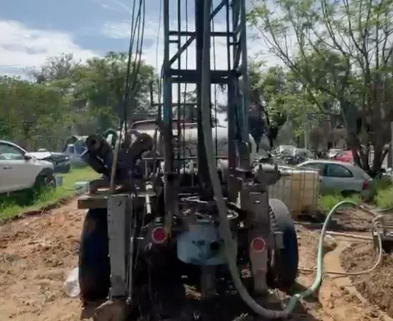 Inician perforación de un nuevo pozo en Santa Lucía del Camino 