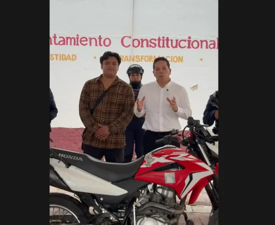 Otra motocicleta más recuperada en Santa Lucía del Camino