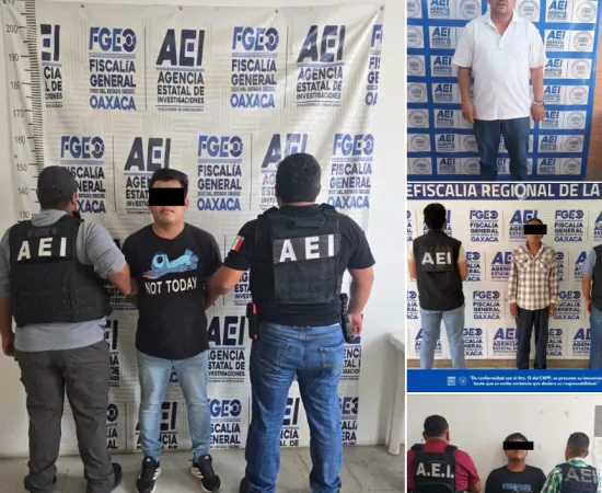 Refuerza FGEO combate a la violencia contra mujeres, niñas y adolescentes; ejecuta cuatro órdenes de aprehensión en la Mixteca, Costa y Cuenca