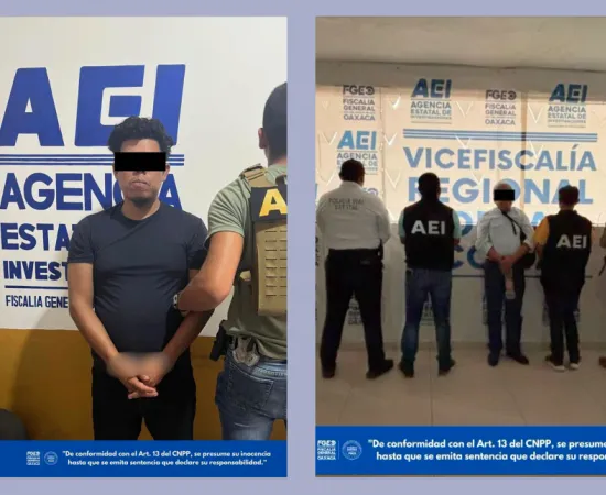 FGEO ejecuta dos órdenes de aprehensión contra probables responsables de tentativa de homicidio