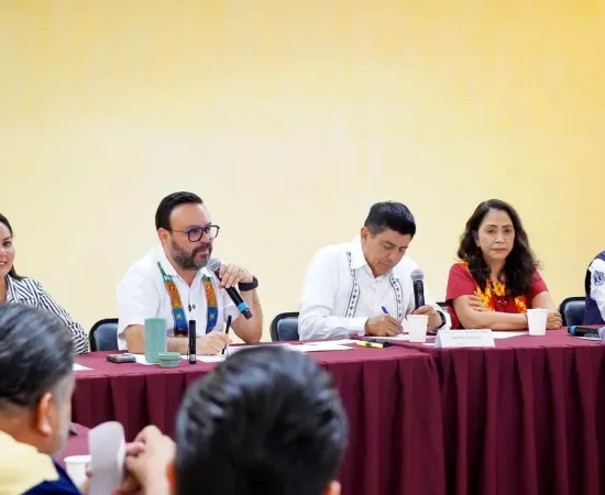 Jesús Romero fortalece coordinación institucional para garantizar una Guelaguetza 2026 segura y en paz