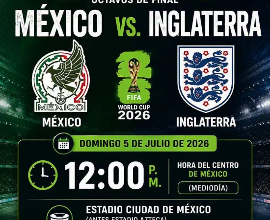 ¡SIEMPRE SI! SE JUEGA A LAS 18 HORAS COMO ESTABA NORMALMENTE. INGLATERRA REPELO. 