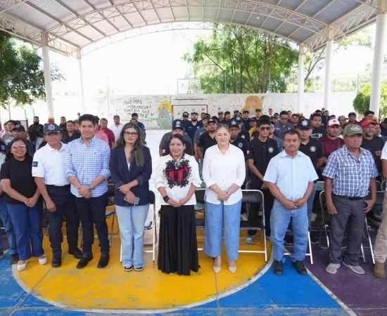 Fortalecen la seguridad comunitaria en Xoxocotlán