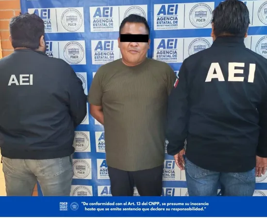 Fiscalía de Oaxaca detiene a probable responsable de tentativa de homicidio calificado con ventaja cometida en la Mixteca