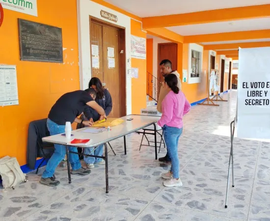 Coixtlahuaca celebra elección extraordinaria de manera pacífica con acompañamiento de la SEGO, informa Jesús Romero