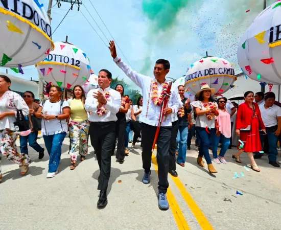 Inaugura Salomón Jara Avenida Lázaro Cárdenas en Santa Lucía del Camino que beneficia a más de 45 mil personas
