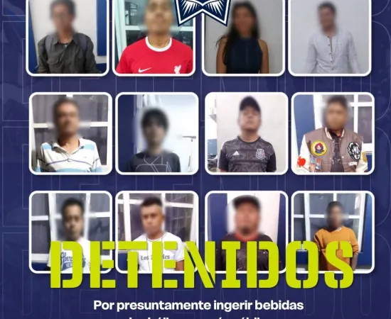 Cero Tolerancia: Policía Municipal de Oaxaca de Juárez sanciona consumo de alcohol en la vía pública durante el fin de semana