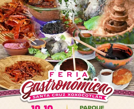 El color, la cultura y el sabor se viven en Santa Cruz Xoxocotlán!