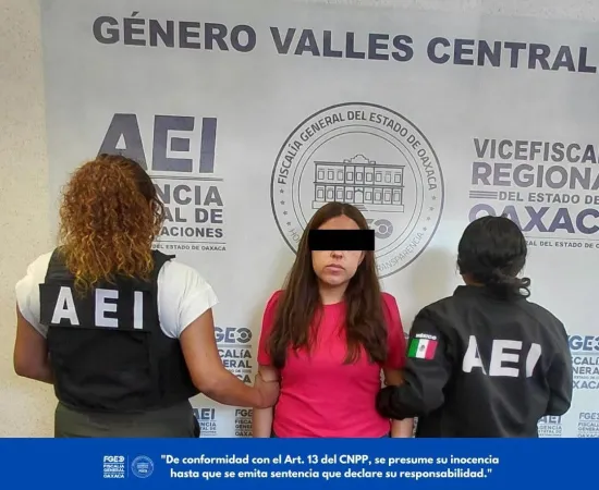 FGEO obtiene vinculación a proceso en contra de una mujer por el delito de corrupción de menores en Ocotlán de Morelos