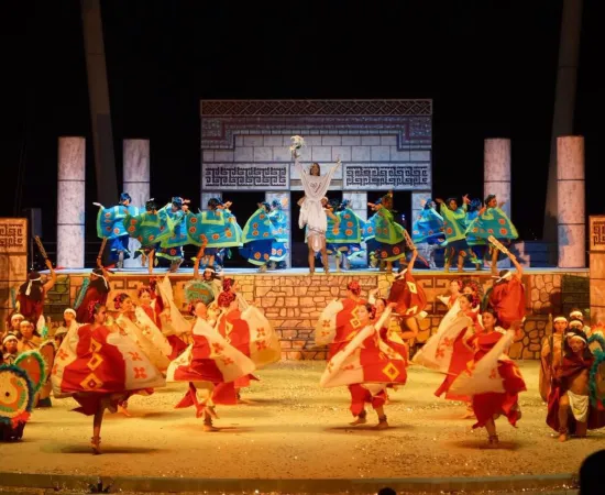 Donají… La Leyenda emociona y conquista al Auditorio Guelaguetza con un lleno total 