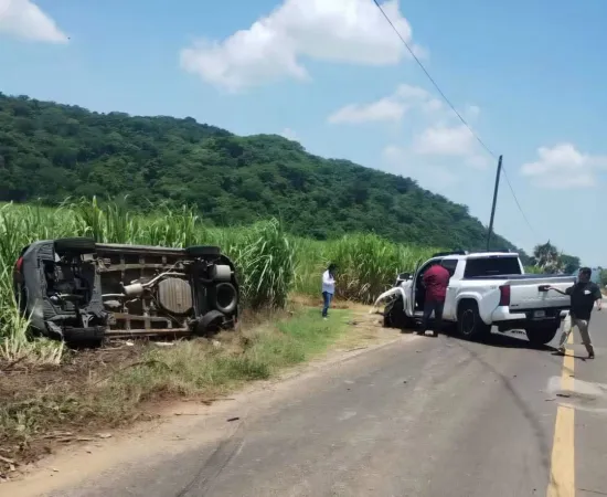 Se accidenta dirigente estatal de Morena 