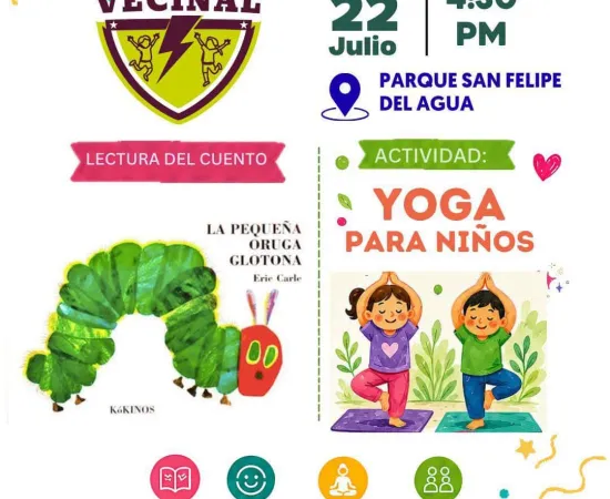 Invitan al Club de Verano Vecinal en San Felipe del Agua