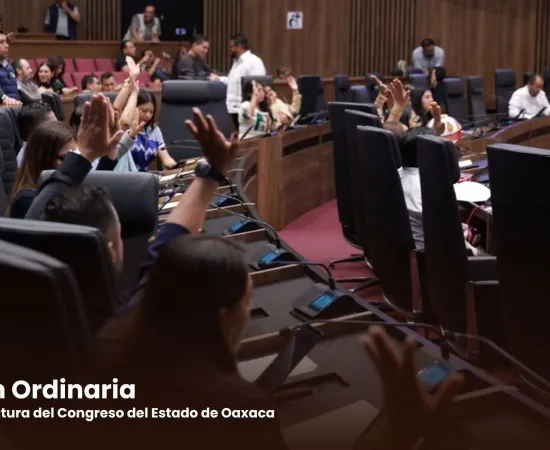 Poder Legislativo aprueba designación de autoridades municipales en Valles Centrales, la Mixteca y la Sierra Sur