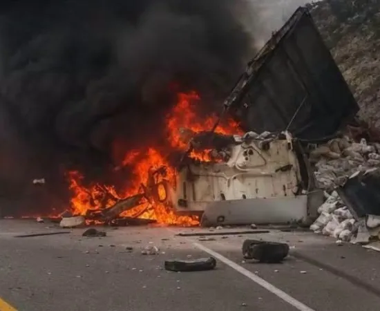 Tragedia en la súper carretera Cuacnopalan - Oaxaca, un muerto el saldo