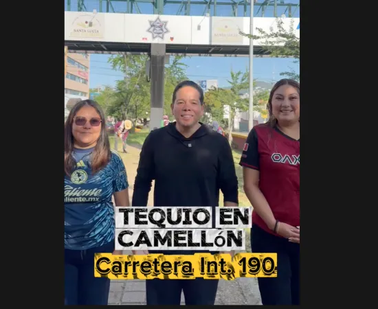 Encabeza Juan Carlos García Márquez jornada de tequio en Santa Lucía del Camino