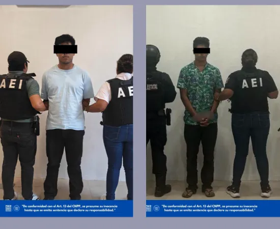 FGEO ejecuta orden de aprehensión y detiene a dos por feminicidio en el Istmo de Tehuantepec